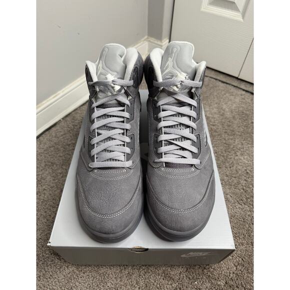 Air Jordan 5 Retro Wolf Grey Shoes Size 12 main image 8